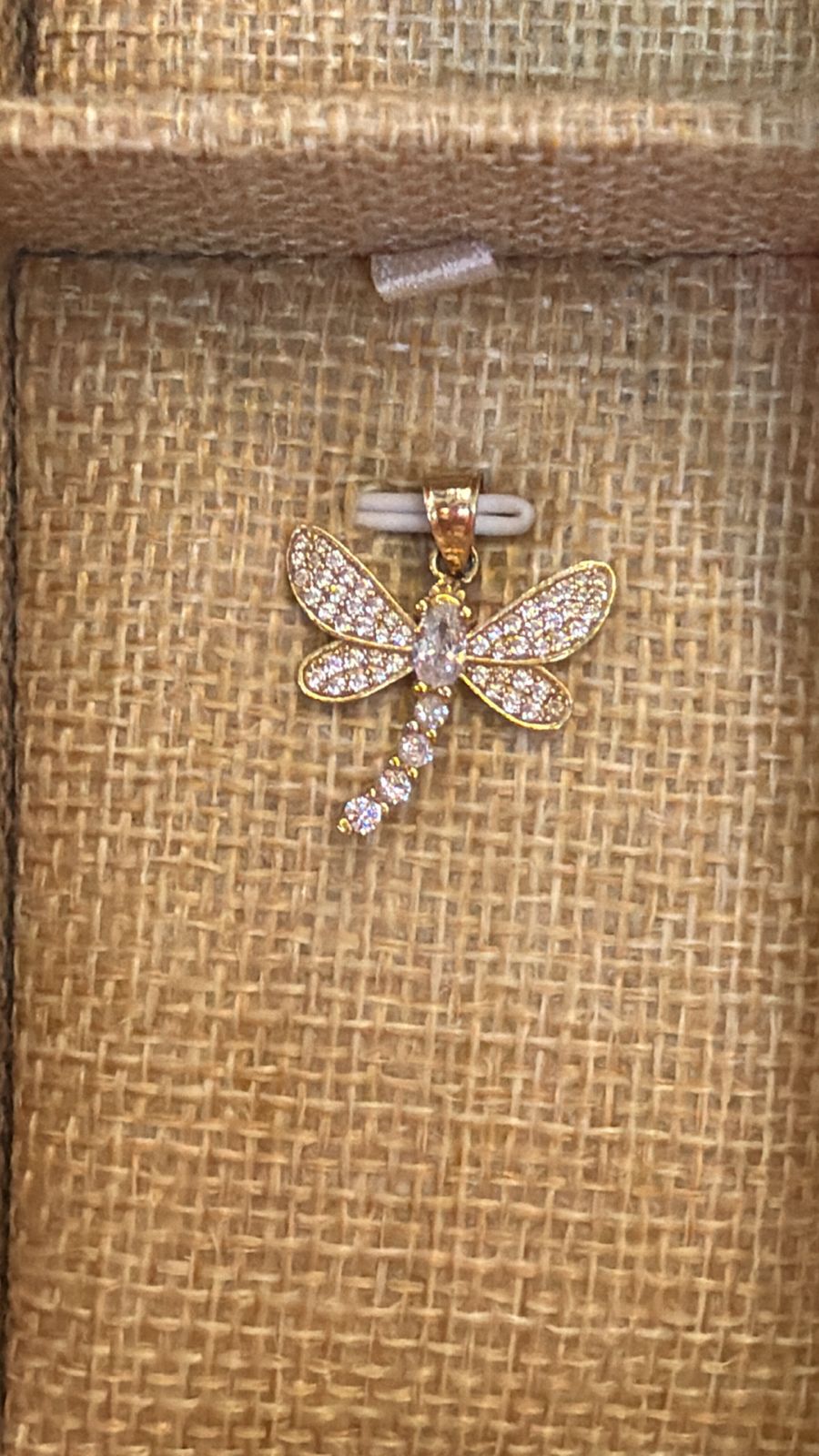 DIJE DE LIBELULA 2.2GR 14K